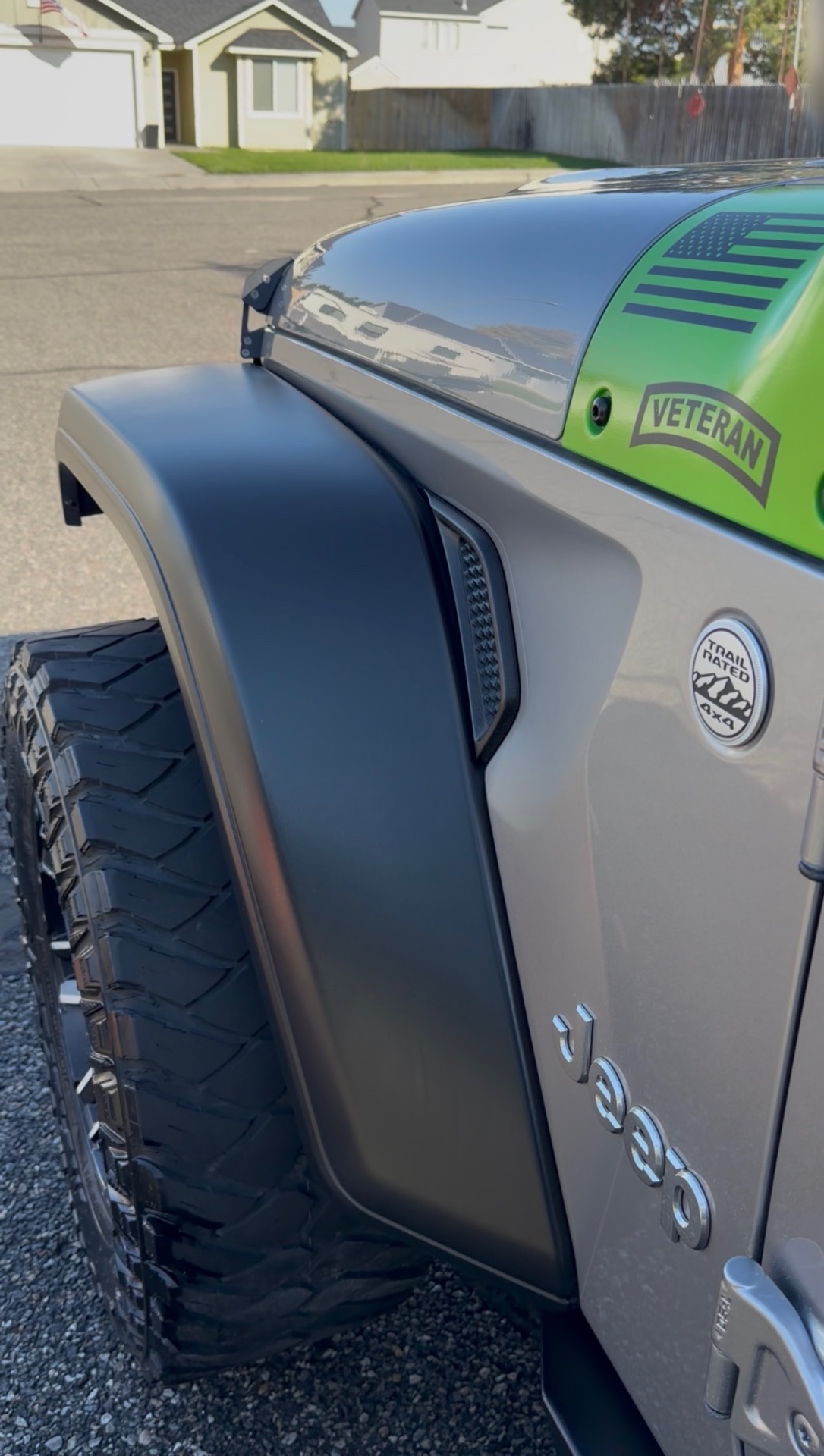 Jeep fender finish detailed by AutoVera
