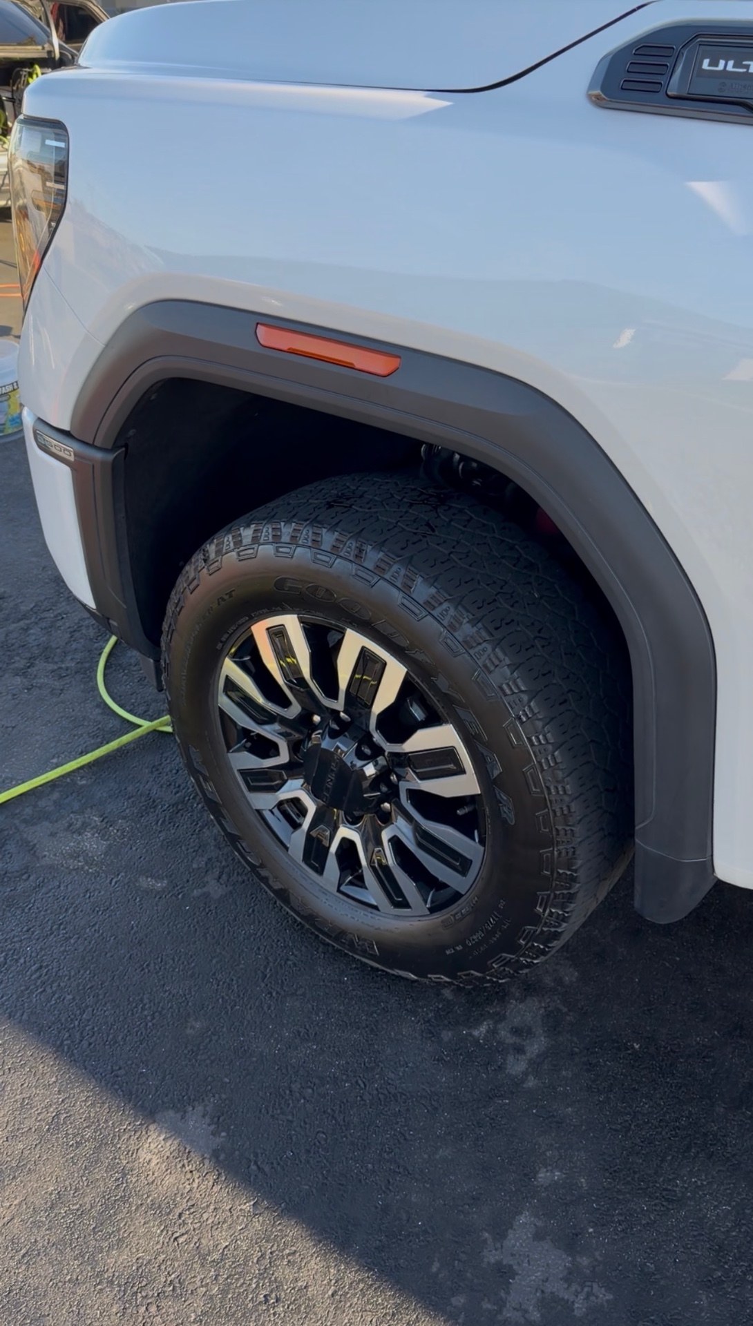 Wheels & tires after detailing